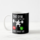 Mug Gymnase Appelle Exercice Fitness Phydybuilding Poi (Gauche)