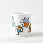 Mug Gymnase Jungle Exercice Animaux (Centre)