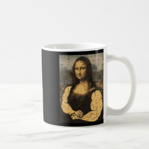 Mug Gymnase Mona Lisa Muscle Amusement Entraînement Fi