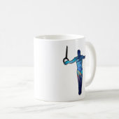 Mug Gymnaste Homme Anneaux Duo (Devant droit)