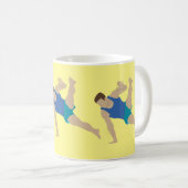 Mug Gymnaste masculin (Devant droit)