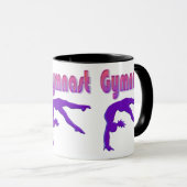 Mug Gymnaste Power Tumbling Purple Metallen (Devant droit)