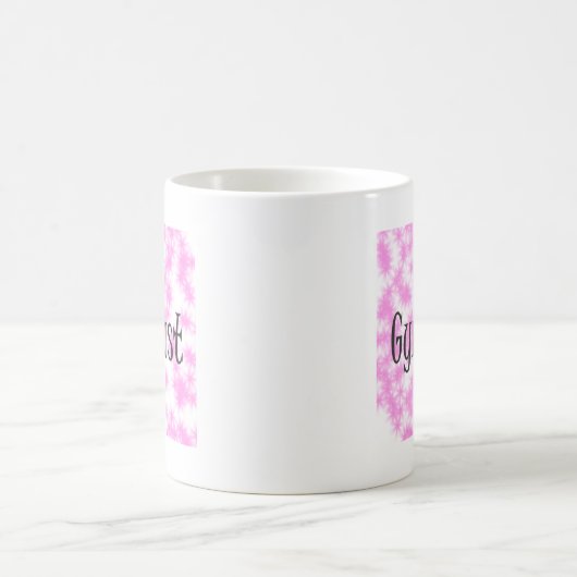 Mug Gymnaste rose et blanc (Centre)