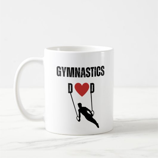 Mug Gymnastics Dad (Gauche)