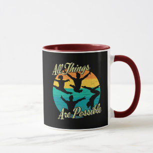 Mug Gymnastique Féminine - Tout est Possible