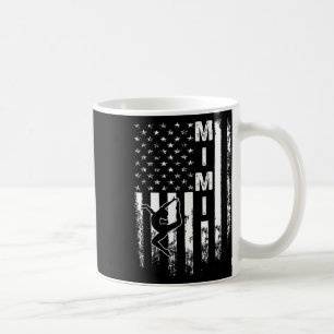 Mug Gymnastique Gymnaste Mimi America Drapeau Vintage 