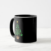 Mug Gymnastique masculine Arbre de Noël (Devant gauche)