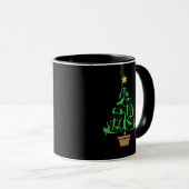 Mug Gymnastique masculine Arbre de Noël (Devant droit)