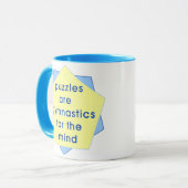 Mug Gymnastique mentale (Devant gauche)