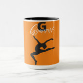 Mug Gymnastique Monogramme G est pour Gymnaste (Centre)