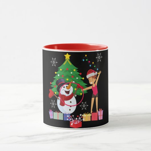 Mug Gymnastique rythmique Célébration de Noël (Centre)