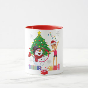 Mug Gymnastique rythmique Célébration de Noël