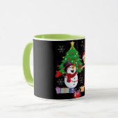 Mug Gymnastique rythmique Célébration de Noël (Devant gauche)