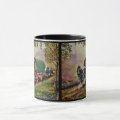 Mug Gypsy Vanner cheval Irish Caravan wagon (Centre)