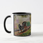 Mug Gypsy Vanner cheval Irish Caravan wagon (Gauche)