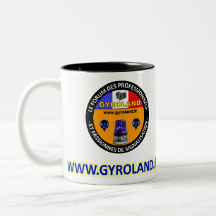 MUG GYROLAND-project Tweekleurige Koffiemok