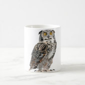 Mug H est pour Chouette à cornes (Centre)