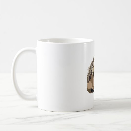 Mug H est pour Hérisson (Gauche)