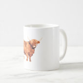 Mug H est pour Highland Cow (Devant droit)