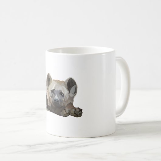 Mug H est pour Hyena (Devant droit)