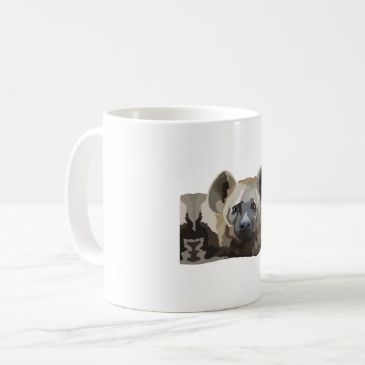 Mug H est pour Hyena (Devant gauche)