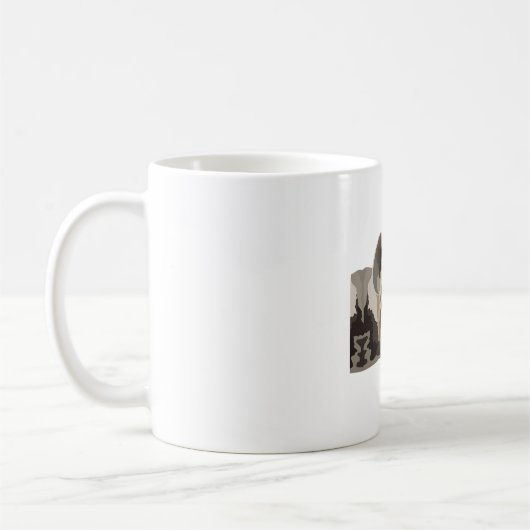 Mug H est pour Hyena (Gauche)