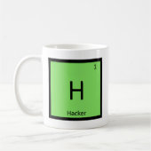 Mug H - Table périodique de chimie informatique pour p (Gauche)