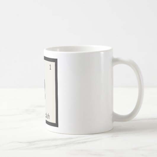 Mug H - Tableau périodique de chimie de condiment de (Droite)