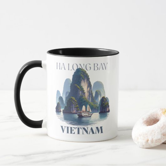 Mug Ha Long Bay Vietnam (Avec donut)