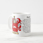 Mug Haase, l'origine, la signification et la crête (Devant gauche)