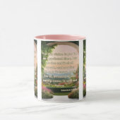 Mug Habakkuk 2:3 KJV Bible Verse Pic Deux Tones (Centre)