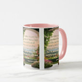 Mug Habakkuk 2:3 KJV Bible Verse Pic Deux Tones (Devant droit)