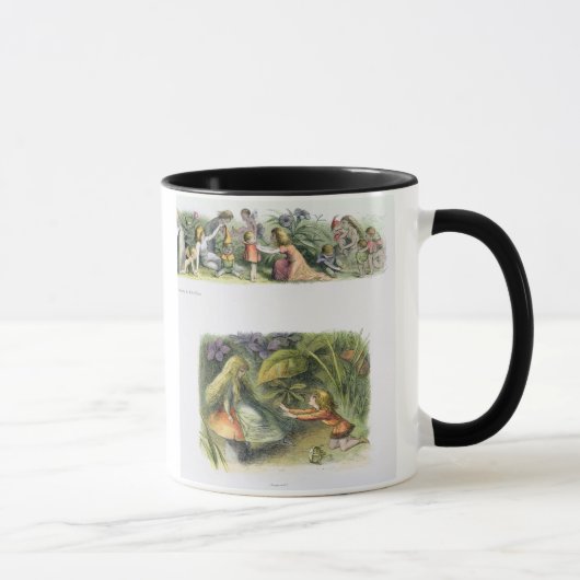 Mug Habillage des elfes de bébé, et rejeté ! , (Droite)