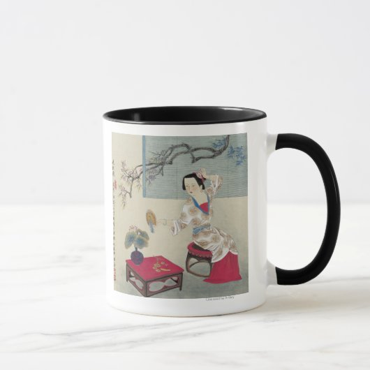 Mug Habillage pendant le matin (Droite)