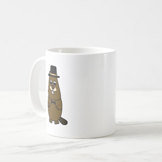 Mug Habille Groundhog (Devant gauche)