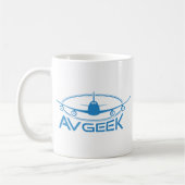 Mug Habillement d'AvGeek (Gauche)