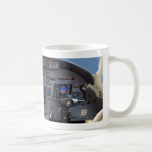 Mug Habitacle d'Excel de citation de Cessna (Droite)