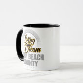 Mug Habitant le rêve dans le comté de Palm Beach (Devant gauche)