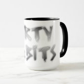 Mug Habits sales Boue en métal 15 (Devant droit)