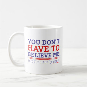 Mug Habituellement raison