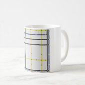 Mug Hachures carrées 1 (Devant droit)