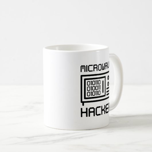 Mug Hacker à micro-ondes (Devant droit)