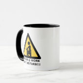 Mug Hacker au travail (Devant gauche)