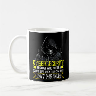 Mug Hacker Blanc Pour Le Cyber-Guerrier Et Hacker Éthi