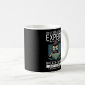 Mug Hacker Blanc Pour Le Cyber-Guerrier Et Hacker Éthi (Devant droit)
