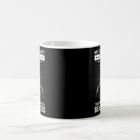 Mug Hacker Blanc Pour Le Cyber-Guerrier Et Hacker Éthi (Centre)