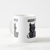 Mug Hacker cat (Devant gauche)