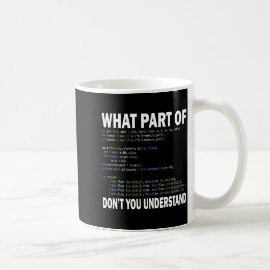 Mug Hacker Computer Programmer Apparel Coding What Par (Droite)