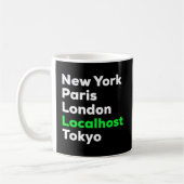 Mug Hacker Cybersécurité Pentester Localhost (Gauche)