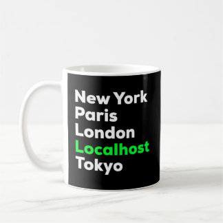 Mug Hacker Cybersécurité Pentester Localhost